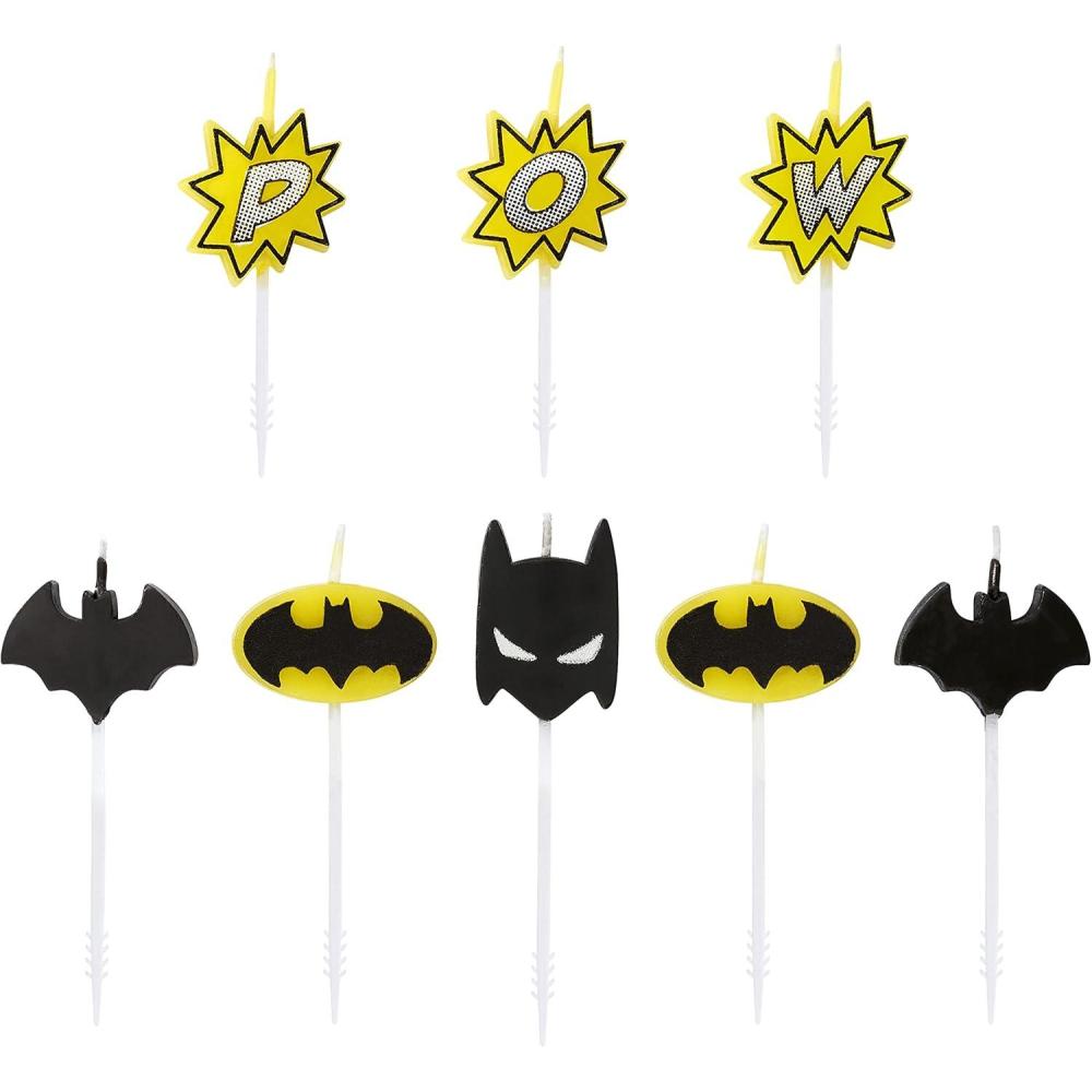 imagePapyrus Birthday Candles Batman Cake Topper 8CountBatman Cake Topper