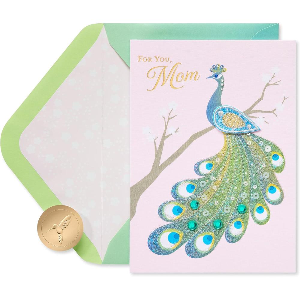 imagePapyrus Birthday Card for Mom  Designed by House of Turnowsky Wishes From The HeartBeautiful Spirit