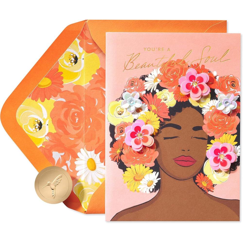 imagePapyrus Blank Card for Her  Illustrated by Cathy Williams Beautiful SoulBeautiful Soul