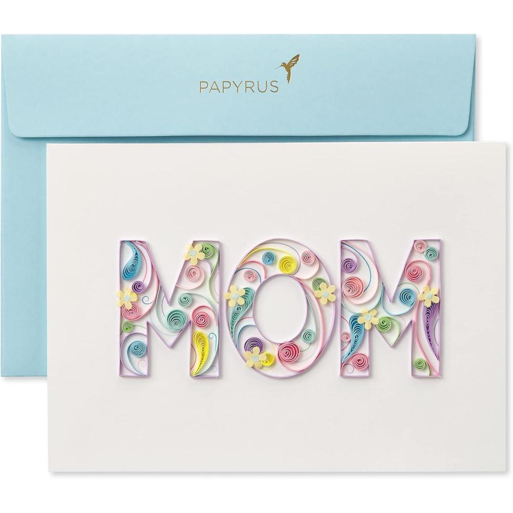 imagePapyrus Mothers Day Card For Mom Love You So MuchQuilling Mom
