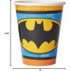 American Greetings Batman Party Supplies, Paper Dinner Plates (40-Count)(9 Oz. Paper Cups)