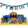American Greetings Batman Party Supplies, Paper Dinner Plates (40-Count)(9 Oz. Paper Cups)