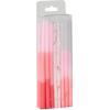 Papyrus Birthday Candles, Wonder Woman Stars Cake Topper (8-Count)(Pink Ombre)
