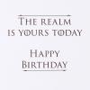 Papyrus Harry Potter Birthday Card (As Magical As You)(Realm Is Yours)