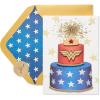 Papyrus Wonder Woman Birthday Card for Her (Amazing Birthday)(Wonder Woman Cake)