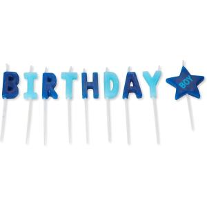 Papyrus Birthday Candles, Batman Cake Topper (8-Count)(Boy Birthday)
