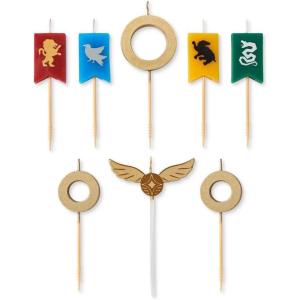Papyrus Birthday Candles, Harry Potter Cake Topper (9-Count)(Harry Potter Quidditch Cake Topper)
