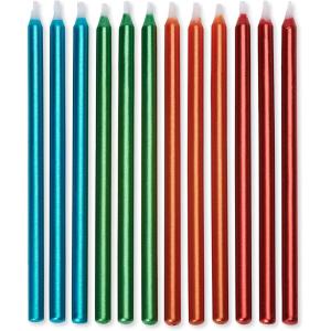 Papyrus Birthday Candles, Harry Potter Cake Topper (9-Count)(Orange & Red)