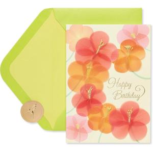Papyrus Birthday Card for Her – Designed by House of Turnowsky (From Beginning to End)(Flowers)
