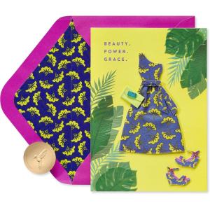 Papyrus Birthday Card for Her – Handmade Ankara inspired Dress (Wear Them Well)(Wear Them Well)