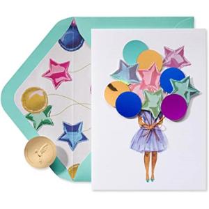 Papyrus Birthday Card for Her – Illustrated by Sandra K Pena (Born A Star)(Born A Star)