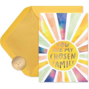 Papyrus Blank Pride Card for LGBTQIA+ (Jean Jacket)(Grateful to Have You)