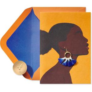 Papyrus Friendship Card for Her – Illustrated by Aminah Dantzler (Fierce-fully and Wonderfully Made)(Fierce-fully and Wonderfully Made)