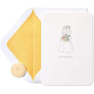 Papyrus LGBTQIA+ Wedding Card for Brides (Happily Ever After)(Happily Ever After)