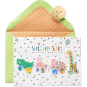 Papyrus New Baby Card – Designed by House of Turnowsky (Warm and Happy Wishes)(Just Arrived)
