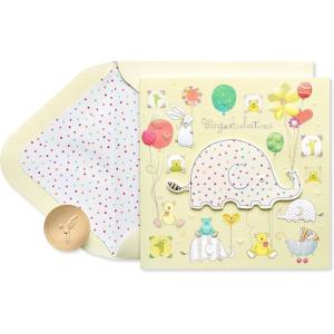 Papyrus New Baby Card – Designed by House of Turnowsky (Warm and Happy Wishes)(Warm and Happy Wishes)