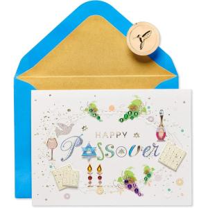 Papyrus Passover Card (Special Seder)(Warmest Wishes)