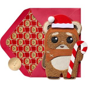 Papyrus Star Wars Christmas Card (Bountiful Christmas)(FSC Christmas Ewok)