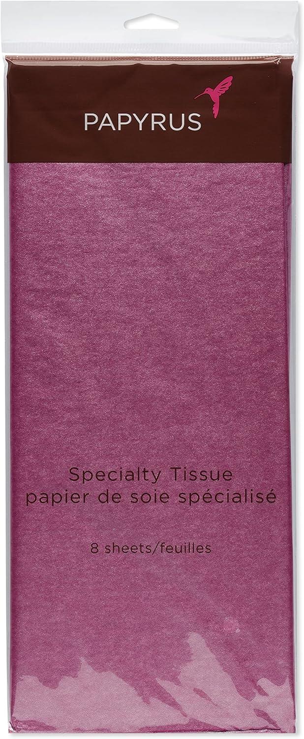 imagePapyrus 12 Sheet Tissue Paper Bright Multicolor for Gifts Decorations Crafts DIY and MoreSparkle Pink Tissue Paper
