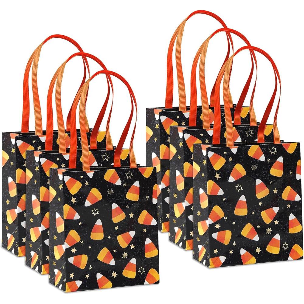 imagePapyrus 8 Sheet Halloween Tissue Paper Orange and BlackCandy Corn