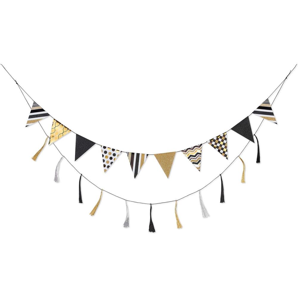 imagePapyrus Banner Black ampamp Gold Rush 1CountBlack and Gold Rush Banner