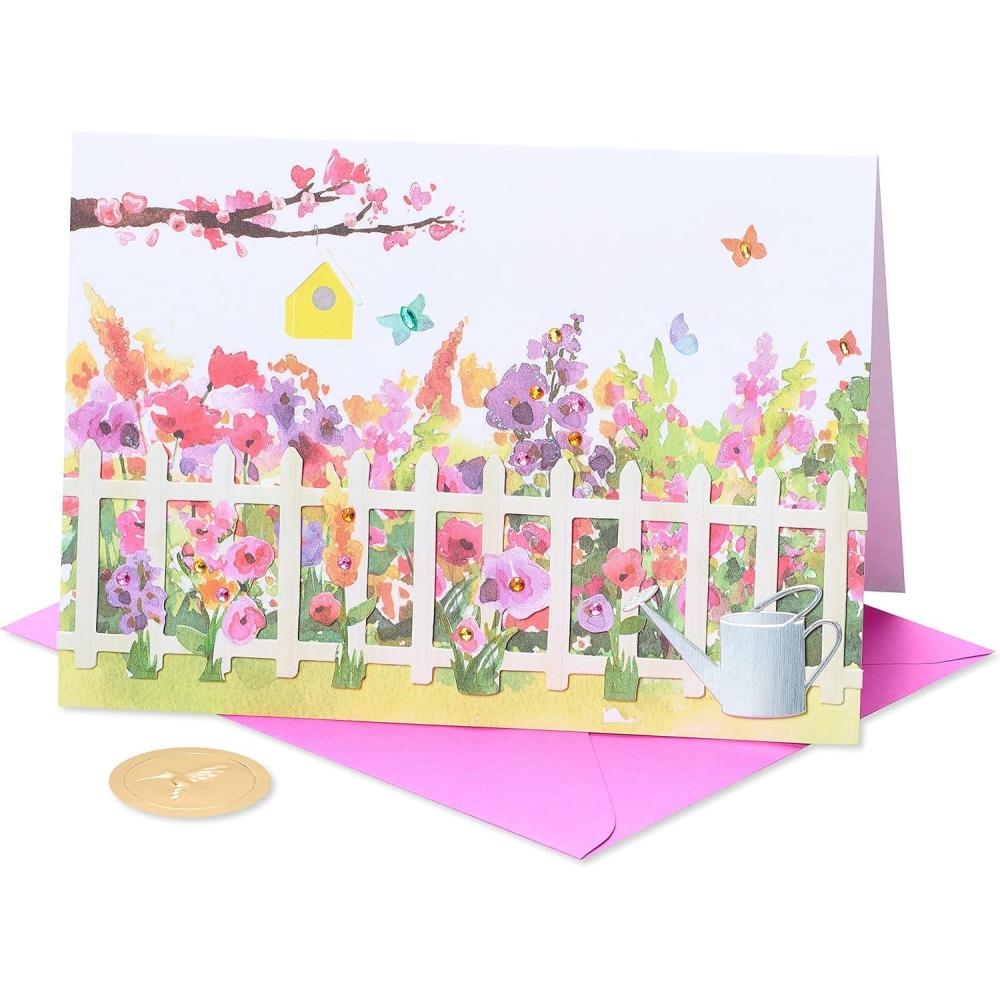 imagePapyrus Birthday Card  Designed by Bella Pilar Celebrate ampamp EnjoyBringing Joy