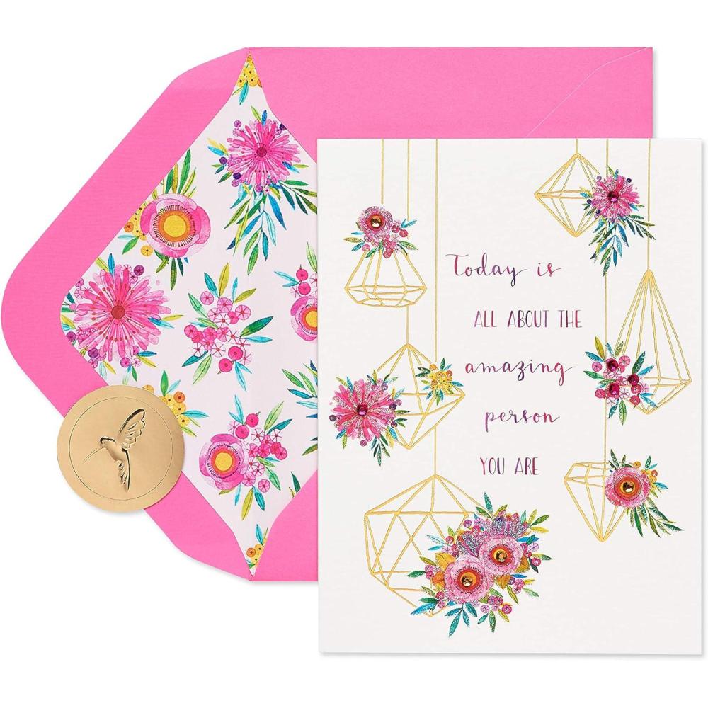 imagePapyrus Birthday Card For Her  Designed By Bella Pilar Keep Being AmazingHappy Birthday Terrarium