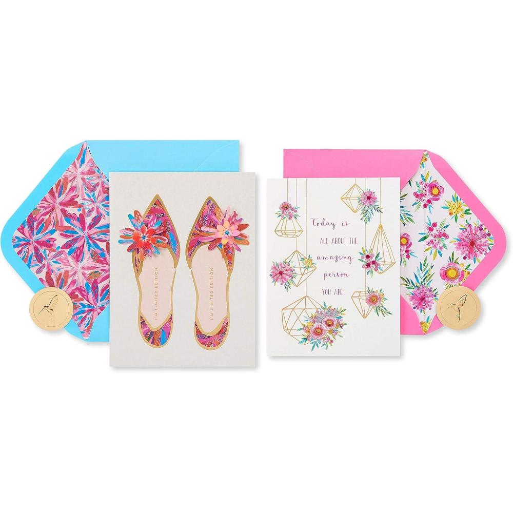 imagePapyrus Birthday Card For Her  Designed By Bella Pilar Keep Being AmazingShoes and Terrarium