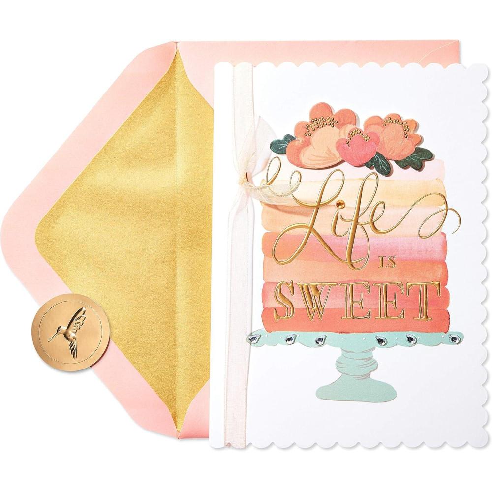 imagePapyrus Birthday Card for Her  BCRF Partnership Extraordinary WomanDreams Come True