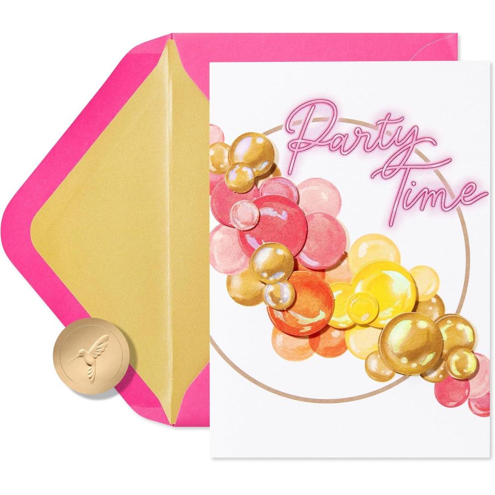 imagePapyrus Birthday Card for Her  Designed by Bella Pilar Fabulous Birthday GirlFSC Party Time Balloons