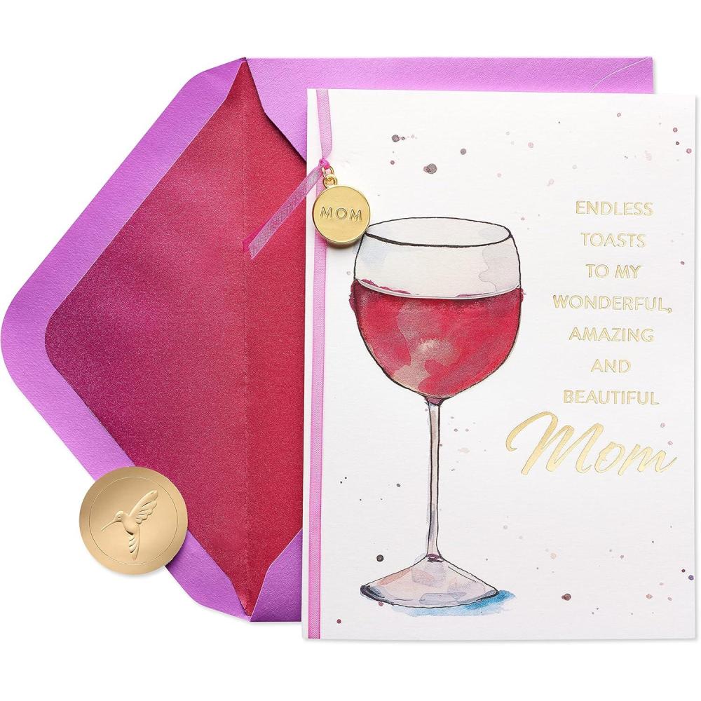 imagePapyrus Birthday Card for Mom  Designed by Bella Pilar Spectacular MomWine