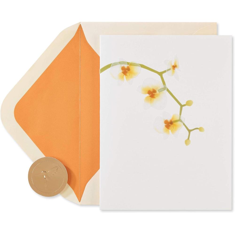 imagePapyrus Blank Card  Designed by Bella Pilar WildflowersElegant Flowers