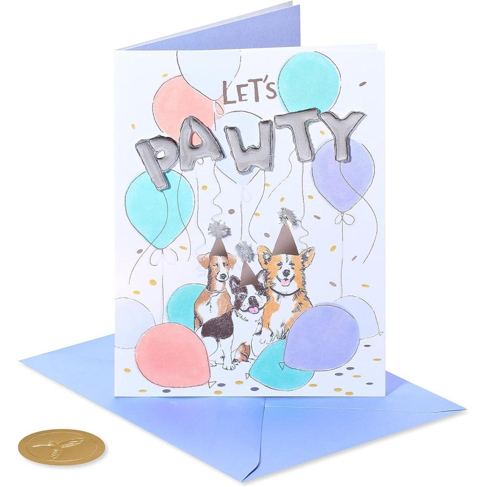 imagePapyrus French Bulldog Birthday Card  Designed by Bella Pilar Pawsitively AwesomeBirthday Treats