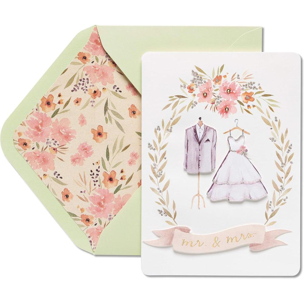 imagePapyrus PopUp Card for Wedding Overflow with LoveWonderful Couple
