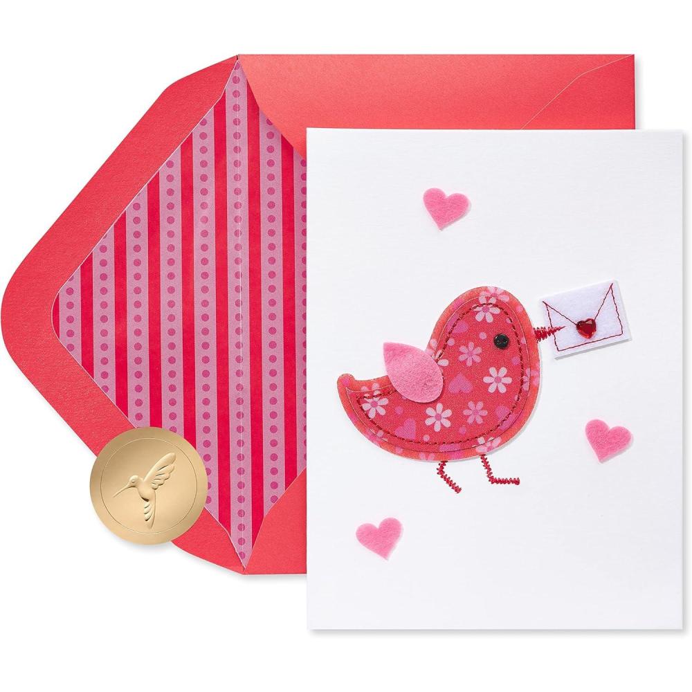 imagePapyrus Valentines Day Card  Designed by Judith Leiber Happy Love DayFrom My Heart To Yours