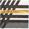 Black and Gold Rush Napkins