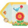 FSC Bird And Crochet Flowers