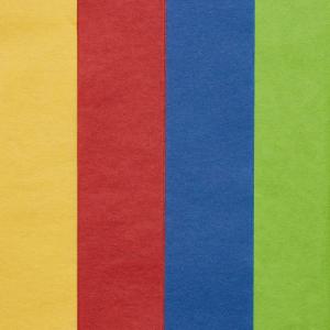 Papyrus 12 Sheet Tissue Paper (Bright Multicolor) for Gifts, Decorations, Crafts, DIY and More(Primary Colors Tissue Paper)