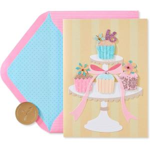 Papyrus 16th Birthday Card for Her – Designed by Bella Pilar (Bright & Wonderful Young Woman)(Sweet 16 Cupcakes)