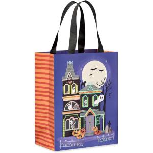 Papyrus 8 Sheet Halloween Tissue Paper, Orange and Black(Haunted House- Large Bag)