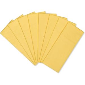 Papyrus 8 Sheet White Tissue Paper for Halloween, Thanksgiving, Christmas, Gifts, Decorations, Crafts, DIY and More(Buttercup Yellow Tissue Paper)