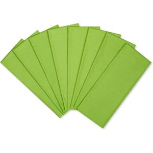 Papyrus 8 Sheet White Tissue Paper for Halloween, Thanksgiving, Christmas, Gifts, Decorations, Crafts, DIY and More(Lime Green Tissue Paper)