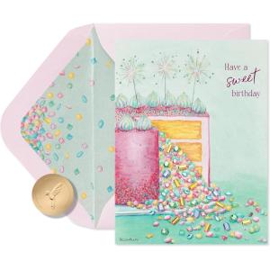 Papyrus Birthday Card – Designed by Bella Pilar (Happy Surprises)(FSC Gem Filled Cake)