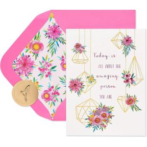 Papyrus Birthday Card For Her – Designed By Bella Pilar (Keep Being Amazing)(Happy Birthday Terrarium)