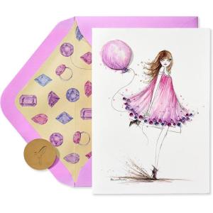 Papyrus Birthday Card for Her – Designed by Bella Pilar (Beautiful Day)(Always Awesome)