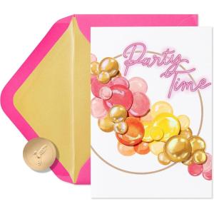 Papyrus Birthday Card for Her – Designed by Bella Pilar (Fabulous Birthday Girl)(FSC Party Time Balloons)