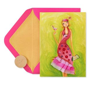 Papyrus Birthday Card for Her – Designed by Bella Pilar (Fabulous Birthday Girl)(Fabulous Birthday Girl)