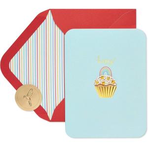 Papyrus Birthday Card for Her – Designed by Bella Pilar (Happy Birthday)(Best Birthday Ever Cupcake)