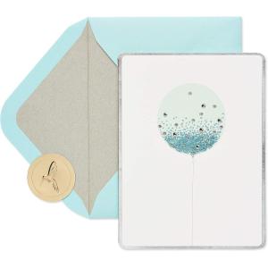 Papyrus Birthday Card for Her – Designed by Bella Pilar (Happy Birthday)(Blue Balloon)