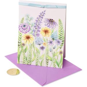Papyrus Blank Card – Designed by Bella Pilar (Wildflowers)(Wildflowers)